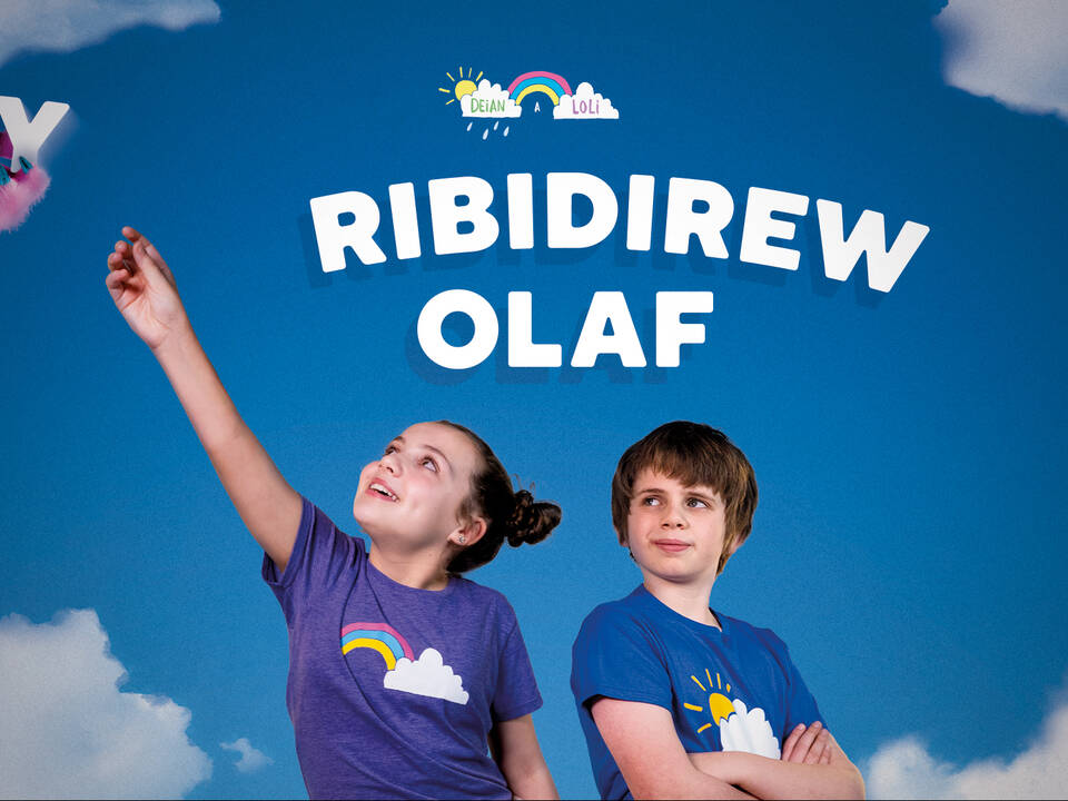 DEIAN A LOLI: Y RIBIDIREW OLAF